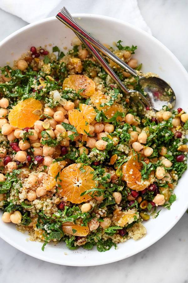 Quinoa and Kale Protein Salad