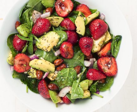 Spinach Salad with Strawberries